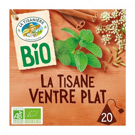 La tisanière la tisane ventre plat bio x20 30g