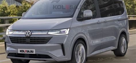 New 2025 Volkswagen Transporter T7 Rendered DPCcars