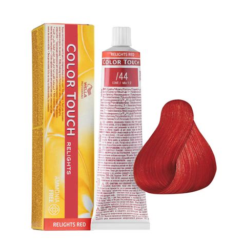 /44 Kupfer-intensiv Wella Color Touch Relights red ammoniakfrei 60ml ...
