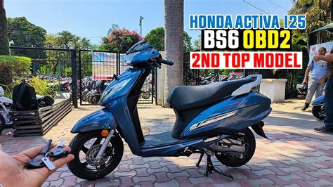 2023 Honda Activa 125 Bs6 Obd2 Disc Brake Variant Detail Review Youtube