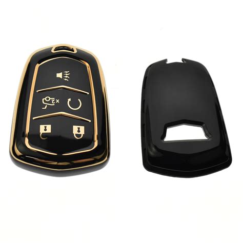 Soft Tpu Key Fob Case Cover For Cadillac Ats Cts Ct Xts Xt Elr Srx