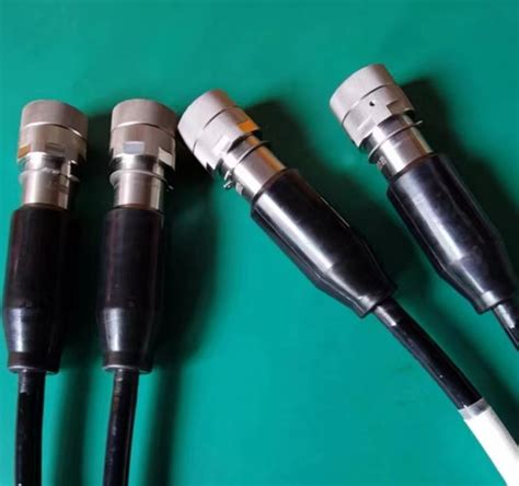 Circular Rubber 5 Contact Underwater Connectors For Marine Scientific From China Manufacturer