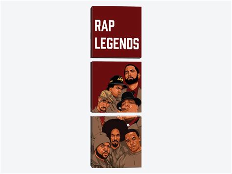 Rap Legends Ii Canvas Artwork By Johnktrz Icanvas