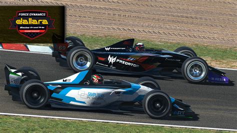 Force Dynamics Dallara Iracing Grand Prix Championship Race Preview