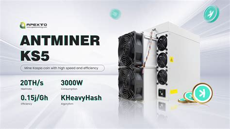 New Released Bitmain Antminer Ks5 20th S 3000w Crypto Currency Miner