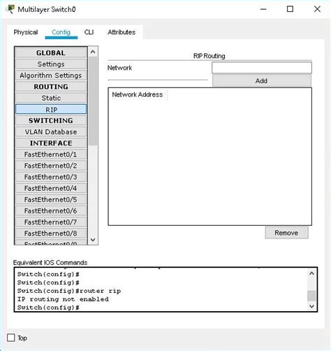 Configuring Switches