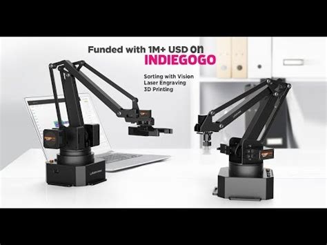 Your Desk Top Robot Arm Uarm Swift And Uarm Swift Pro Youtube