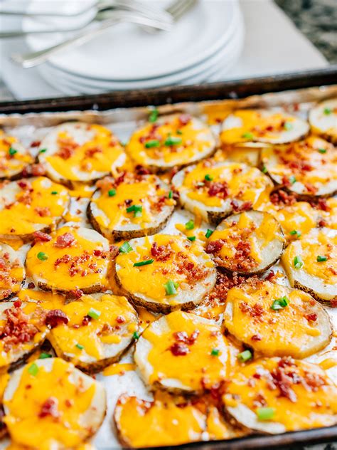 Loaded Baked Potato Slices The Recipe Life