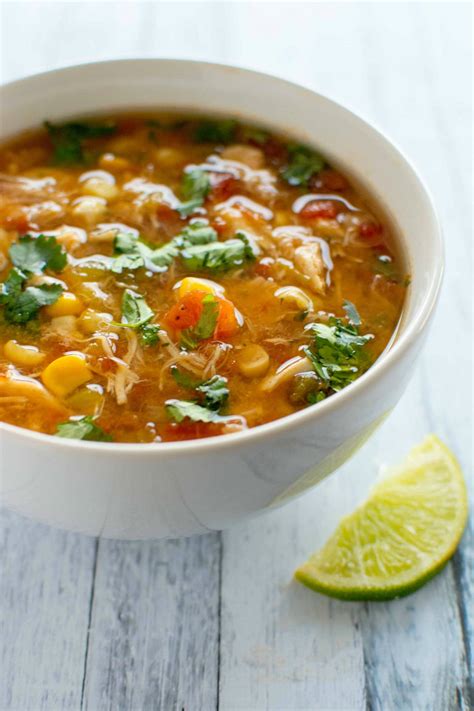 Slow Cooker Spicy Chicken Soup - Slow Cooker Gourmet