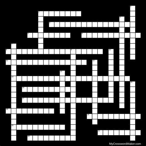 Regiones Y Recursos Naturales Crossword Puzzle