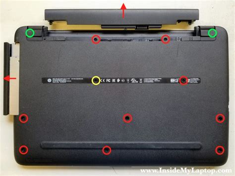 Full Disassembly Of Hp 15 Notebook Pc Inside My Laptop