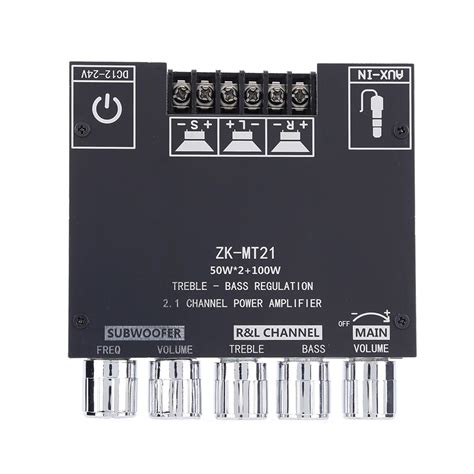 Zk Mt Subwoofer Digital Power Amplifier Board Channel Stereo