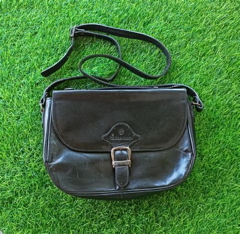 Carlo Rino Original Vintage Leather Sling Bag Women S Fashion Bags