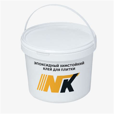Эпоксидный химстойкий клей для плитки от производителя - ООО "Науком".