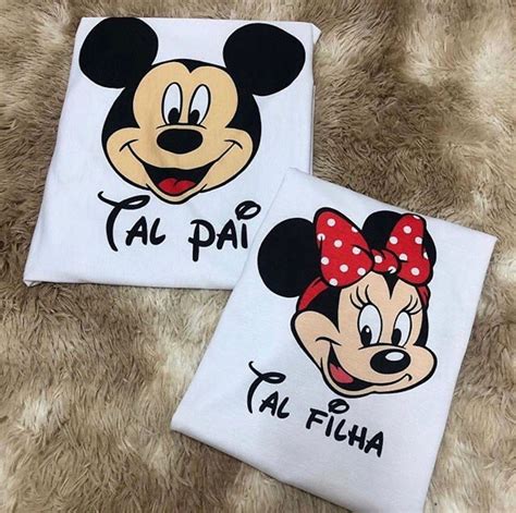 Tal Pai Tal Filha Mickey E Minnie Elo Produtos Especiais