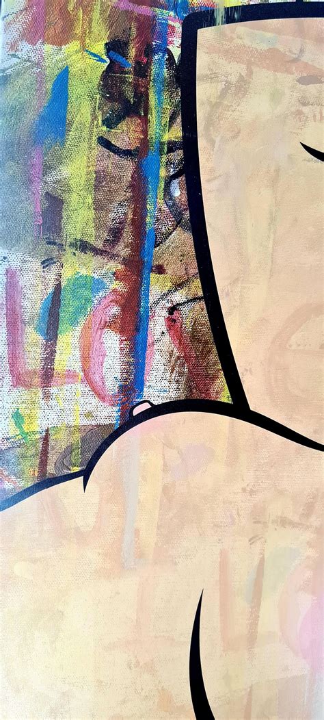 Nude Wonder Blue By Dillon Boy Painting Acrylic Spray Paint