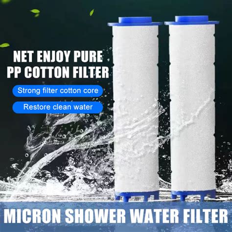 5pcs 10pcs Shower Head Filter Shower Head Pp Cotton Filter Cartridge 11 5cm Length Easy To