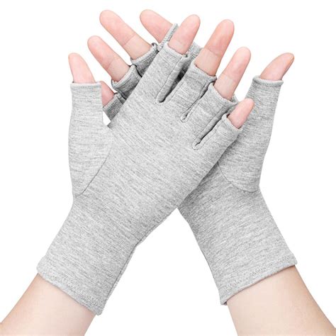 Bamboo Compression Gloves For Arthritis Rheumatoid And Hand Therapy