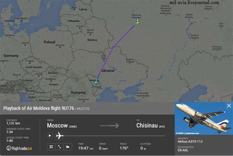 Из Москвы в Кишинёв "огородами" : mil_avia — LiveJournal