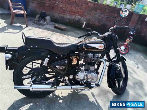 Black Royal Enfield Bullet Standard 350 Picture 3 Bike Id 414025 Bike Located In Hamirpur