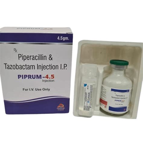 Liquid Piperacillin And Tazobactum Injection Ip At Best Price In