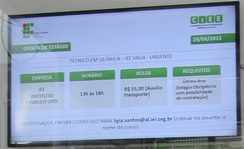 Ciee Divulga Oportunidades Integrando Estudantes E Empresas Instituto