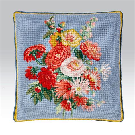 Bouquet Needlepoint Ehrman Tapestry Ehrman Tapestry Needlepoint