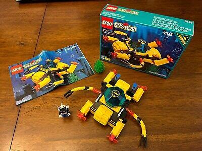 Lego Aquazone Aquanauts Set Crystal Crawler Complete W Base