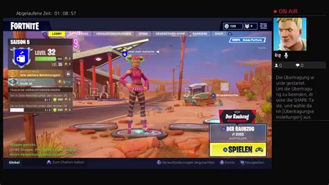 Fortnite Stunden Stream Youtube