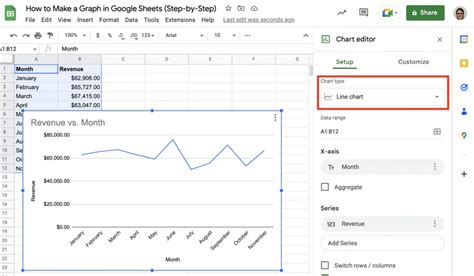 How To Make A Graph In Google Sheets Step By Step Layer Blog