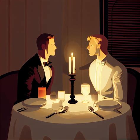 Premium Photo Illustration Of A Gay Couple Having Fun Gay