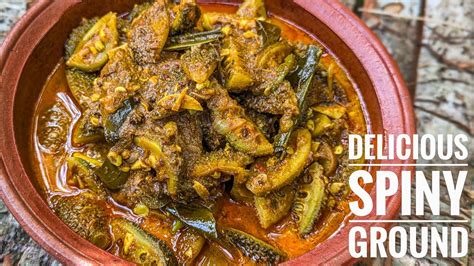 මස වග රසට තඹ කරවල කරය Delicious Healthy Spiny Gourd Curry