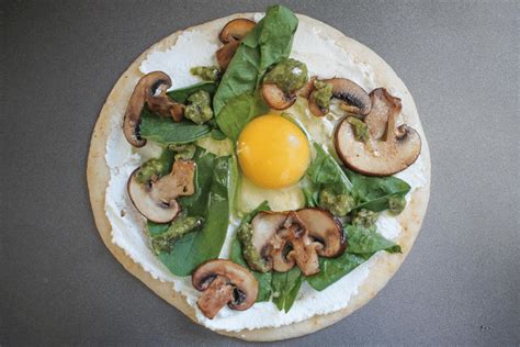 Breakfast Pita Pizza - thekittchen