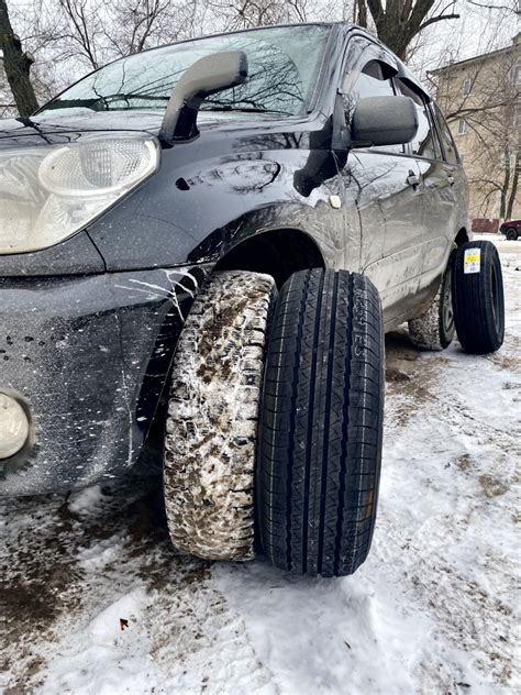 Новое лето r17 — Toyota RAV4 (II), 1,8 л, 2003 года | шины | DRIVE2