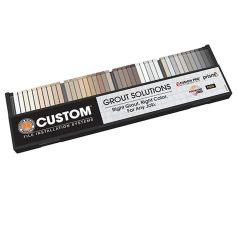 Custom Building Products Grout Solutions Color Sample Kit - 40 Colors HDPGK