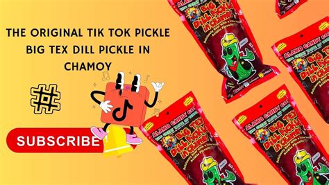 Tiktok Chamoy Pickle Kit Incluye El Original Tik Tok Challenge Big Tex