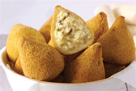 Coxinha de palmito sem glúten Receitas na Prática