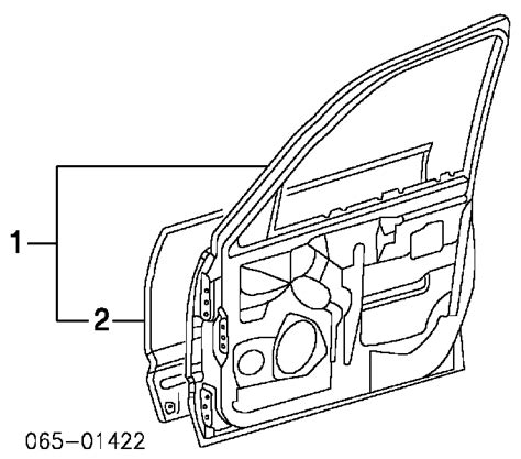 6711150030 Toyota Panel Exterior De Puerta Delantera Derecha