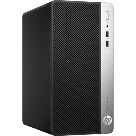 Hp Prodesk G Microtower Desktop Computer Bv Ut Aba B H