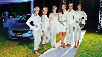 Leila Schuster Alia Moda A Evento Automobilistico