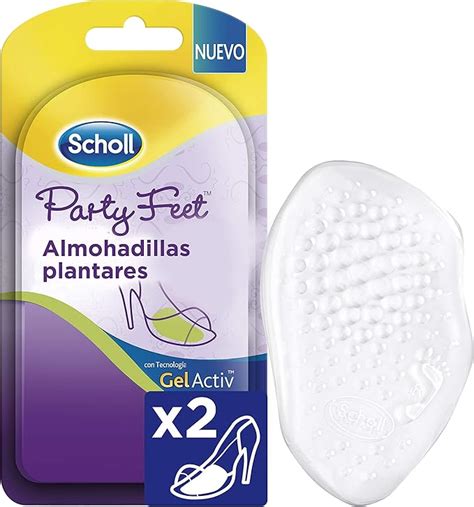 Scholl Party Feet almohadillas plantares con tecnología Gel Activ