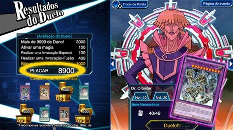 DECK BOM PARA FARM DR CROWLER LV 40 NO EVENTO ATUALIZADO YU GI OH