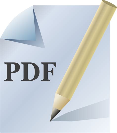 Pdf 图标 文档 免费矢量图形Pixabay