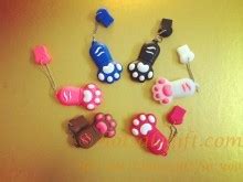 Fashion Silicone Cartoon Catlike U Disk Usb Flash Storage Hot Sale Gift