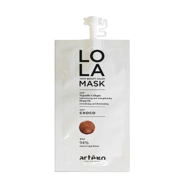 ARTEGO Маска оттеночная для волос, шоколад / LO LA MASK Choco 20 мл ...