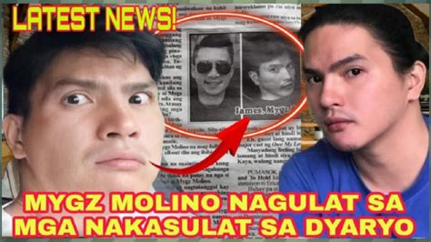 Latest News Mygz Molino Ikinagulat Ang Mga Nakasulat Sa Dyaryo Youtube