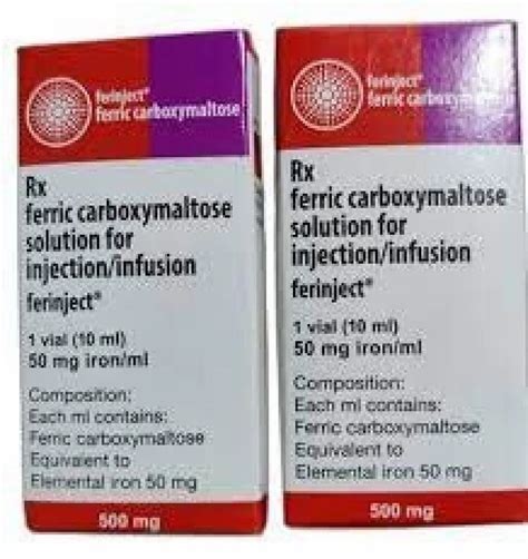 Ferinject 500 MG At Rs 2400 Piece In Pune ID 24649329030