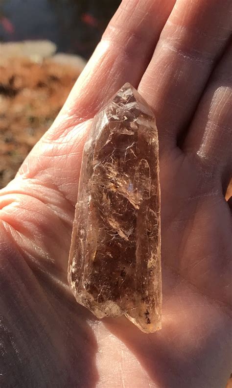 Lemurian Seed Quartz Rare Red Strawberry Raw Mine Fresh Rainbows