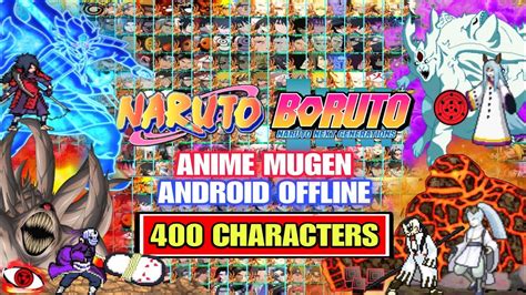 NARUTO X BORUTO STORM MUGEN 2024 LATEST CHARACTERS Naruto Mugen No