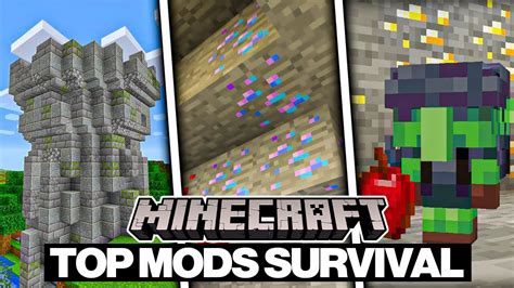 Top 5 Mods Que Mejoran El Survival Para Minecraft 1 15 2 Y 1 14 4 YouTube